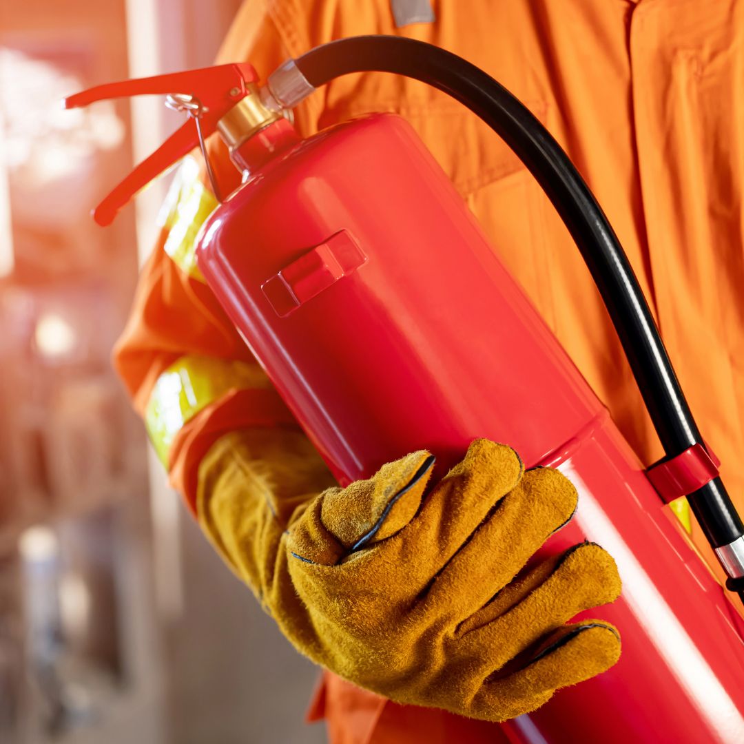 Integración con Supresión - Sistema profesional de alarmas contra incendios de GVolts